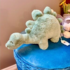Jellycat Fossily Stegosaurus BNWT Rare and Retired